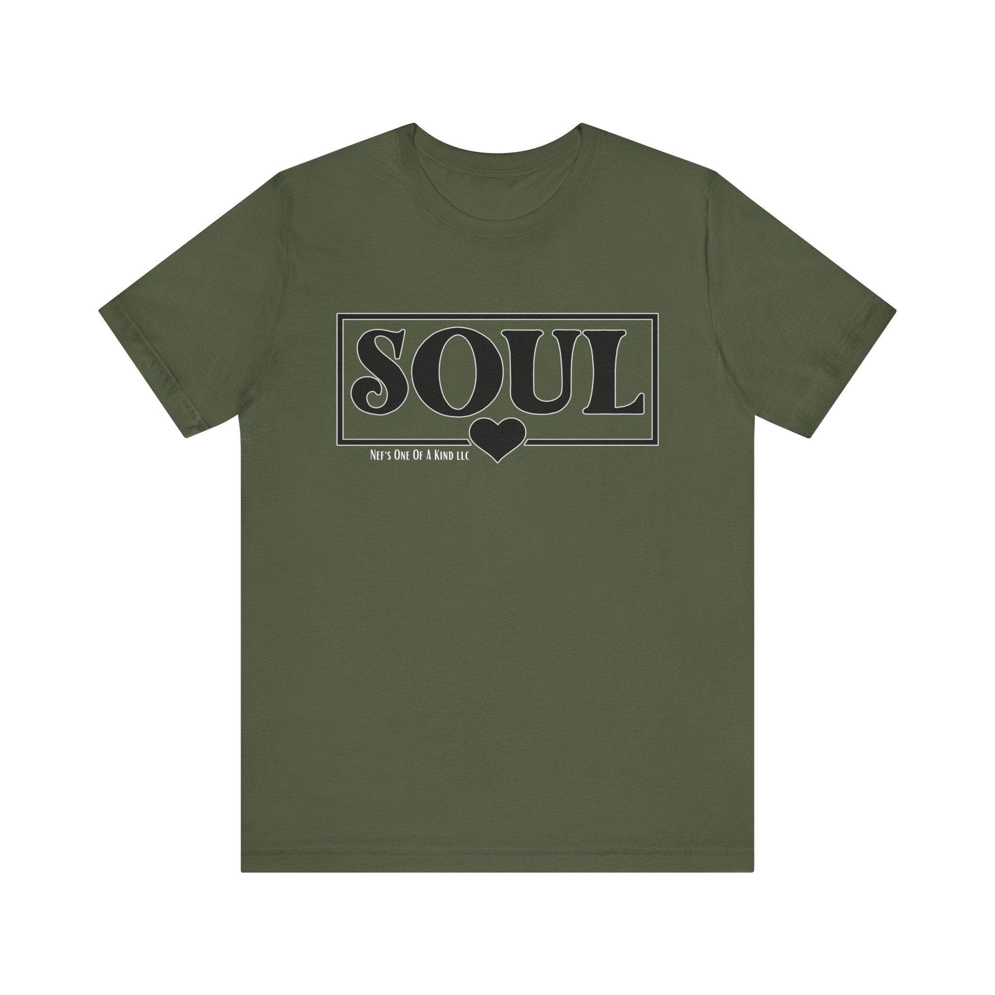 Soul with Mates Valentine Casual Soft Unisex Jersey Short Sleeve Tee